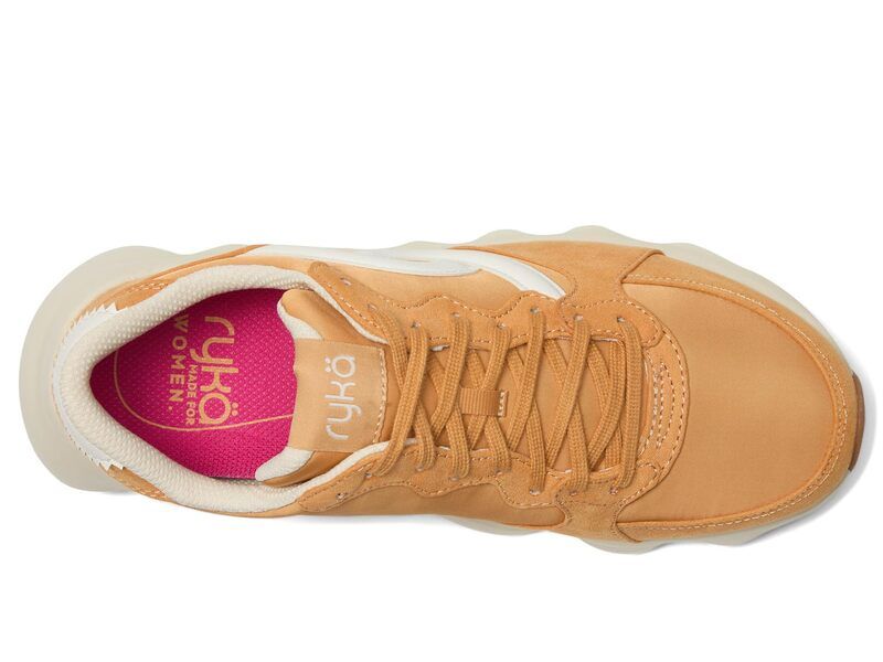 Leica Sneakers Ryka Podflow Retro Yellow Oak Mesh Fabric