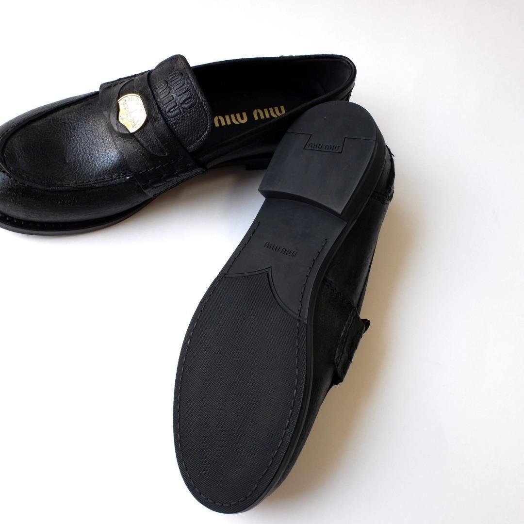 Miu Loafers Dress Shoes