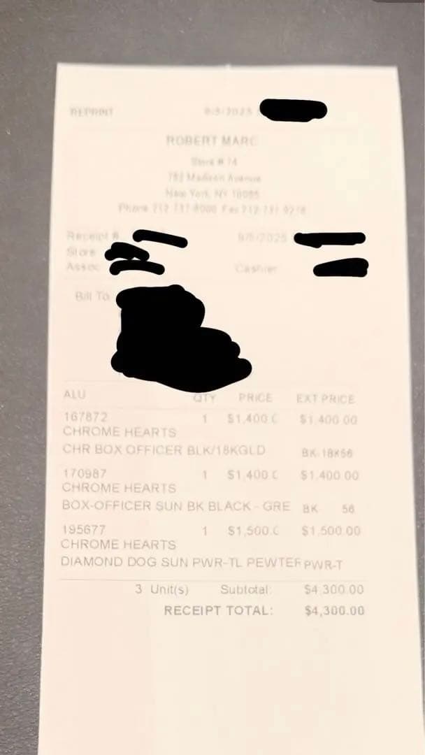 Chrome Hearts Sunglasses Diamond Dog
