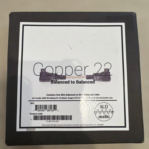 Cables Shields Alo Audio Copper 22