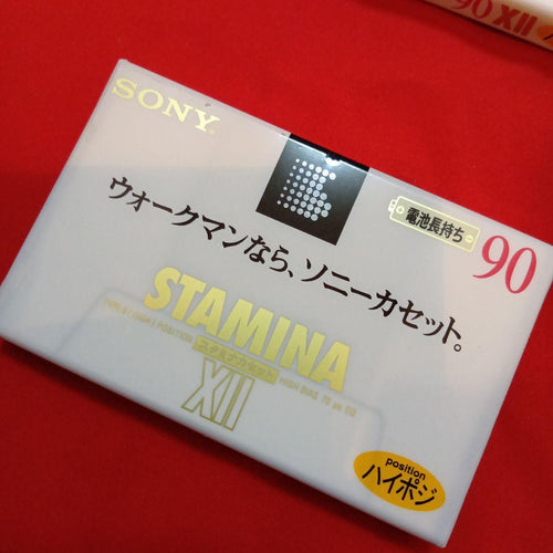 Sony Cassette Tape Stamina Xii 90