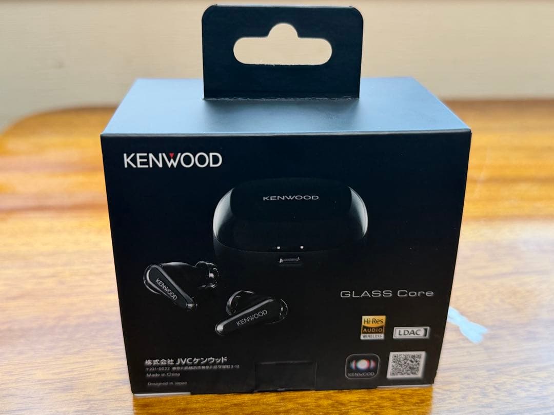 Kenwood Wireless Earphones Glass Core