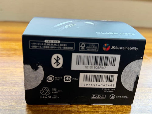 Kenwood Wireless Earphones Glass Core