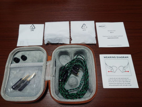 Recableable Earphones Ziiglaat Odyssey 2 1Dd+3Ba