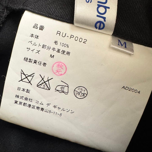 Comme Des Garcons Casual Pants Ad2004 M