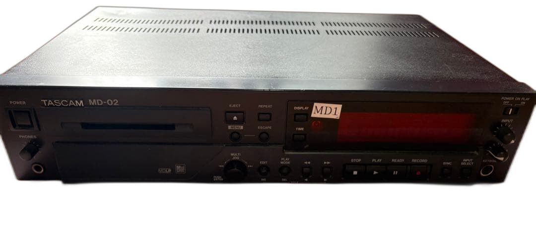 Tascam Cd Md Cassette Deck Md-02