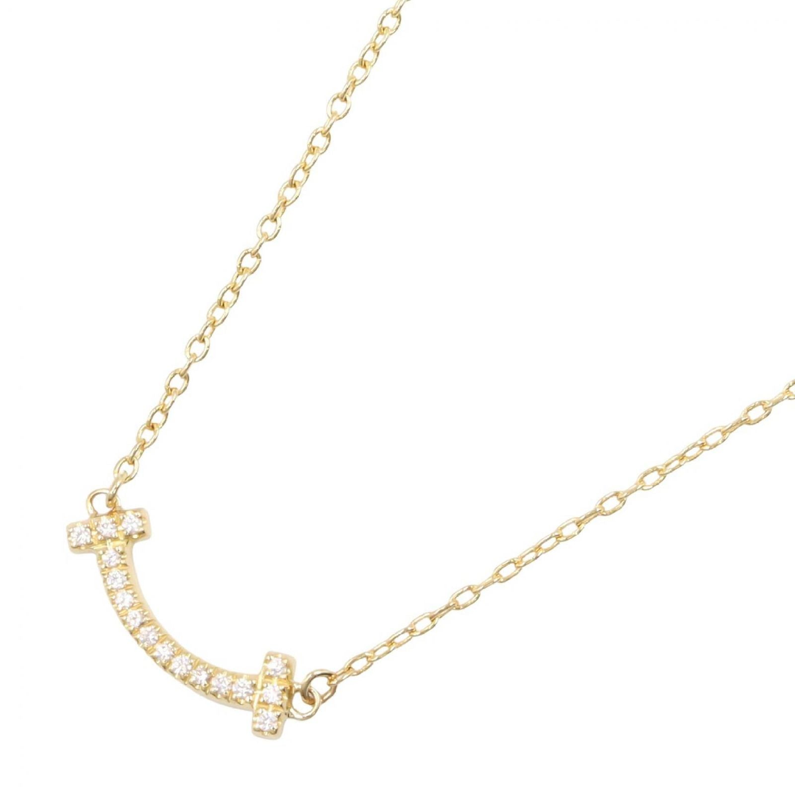 Tiffany Necklace Co T 62617683 40.5/45.5 K18