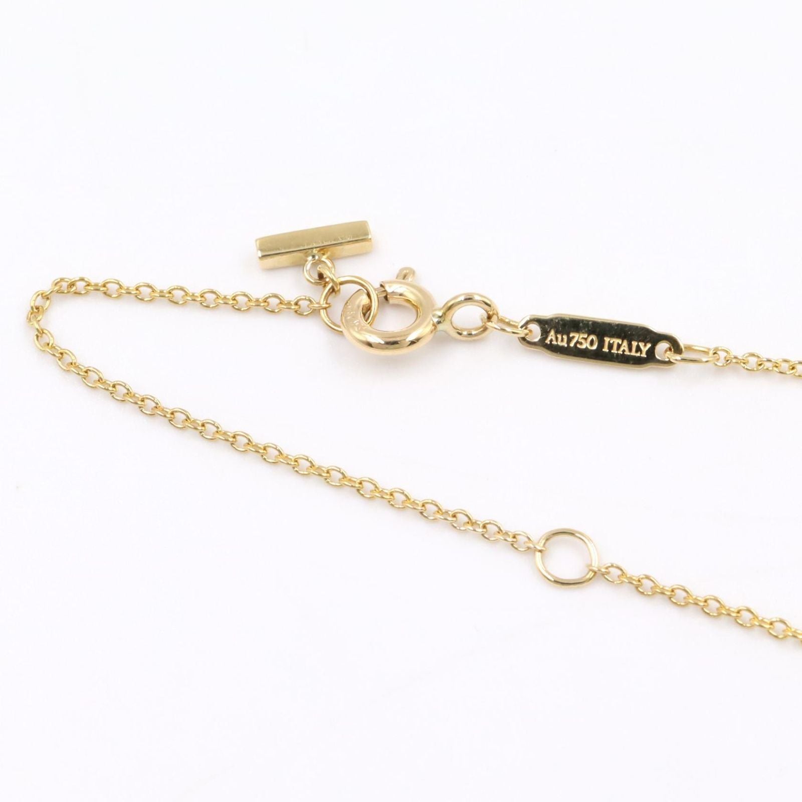Tiffany Necklace Co T 62617683 40.5/45.5 K18