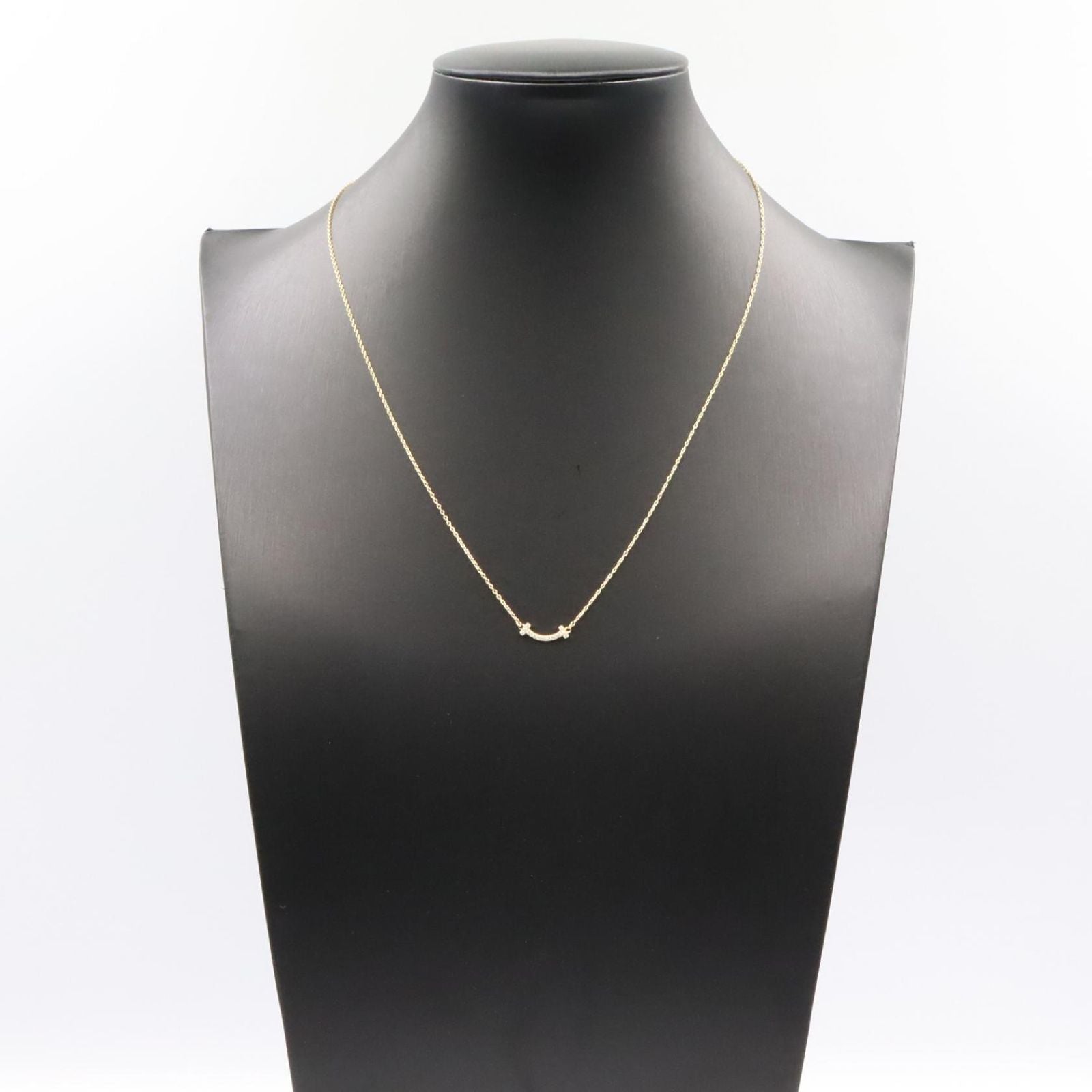Tiffany Necklace Co T 62617683 40.5/45.5 K18