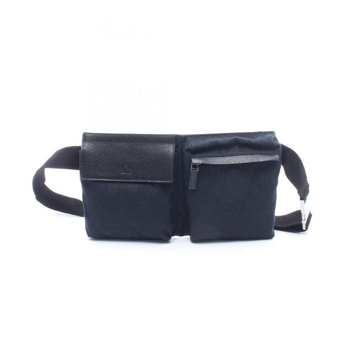 Gucci Body Bag Waist Pouch Gg 28566 Used A