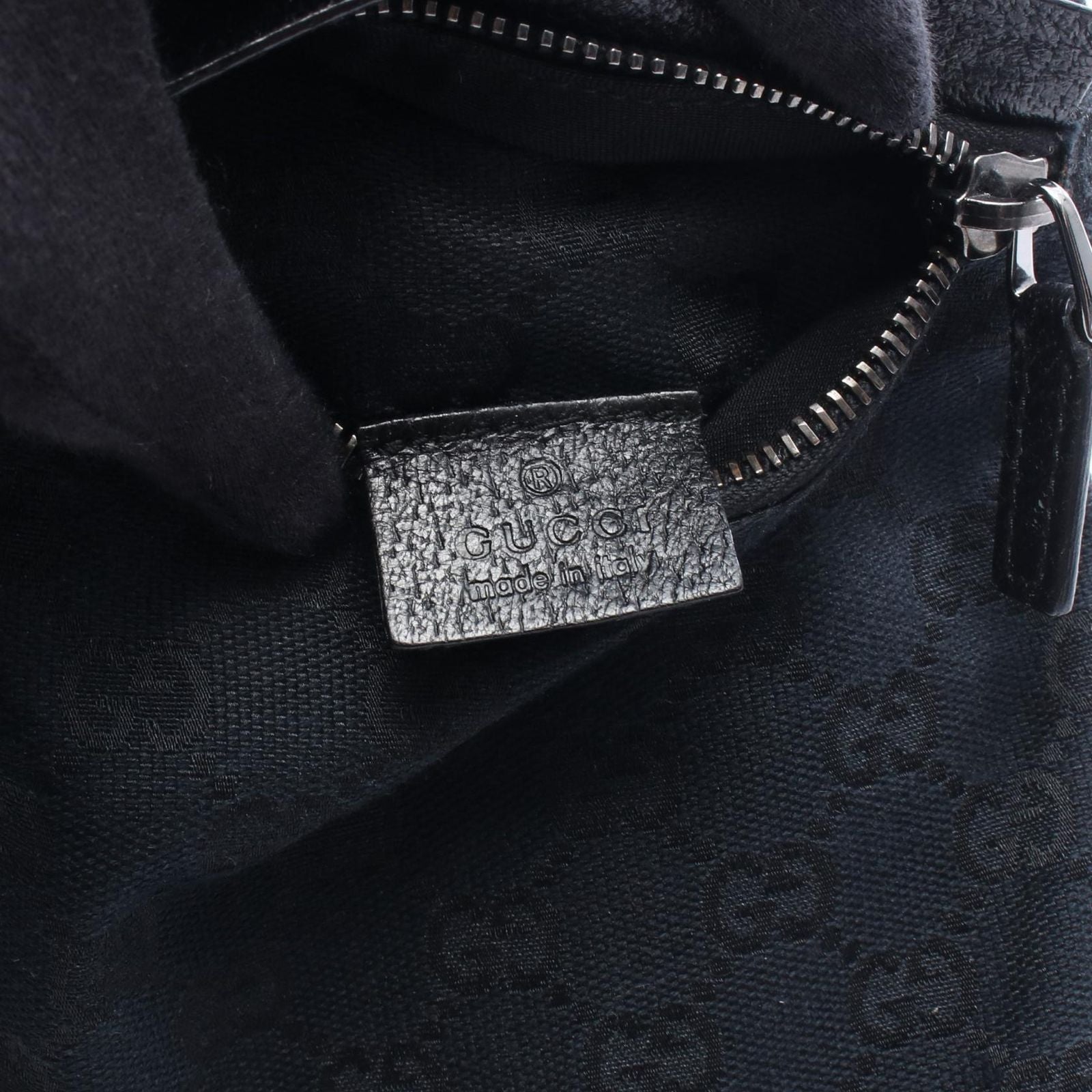 Gucci Body Bag Waist Pouch Gg 28566 Used A