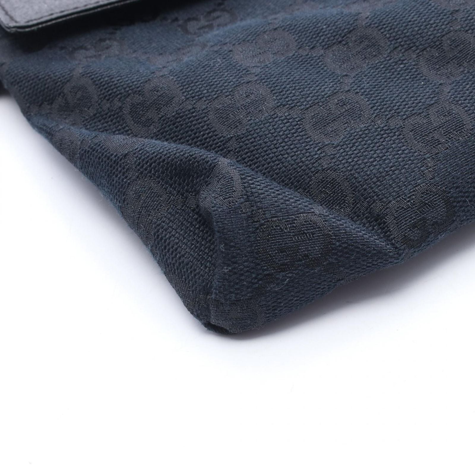 Gucci Body Bag Waist Pouch Gg 28566 Used A