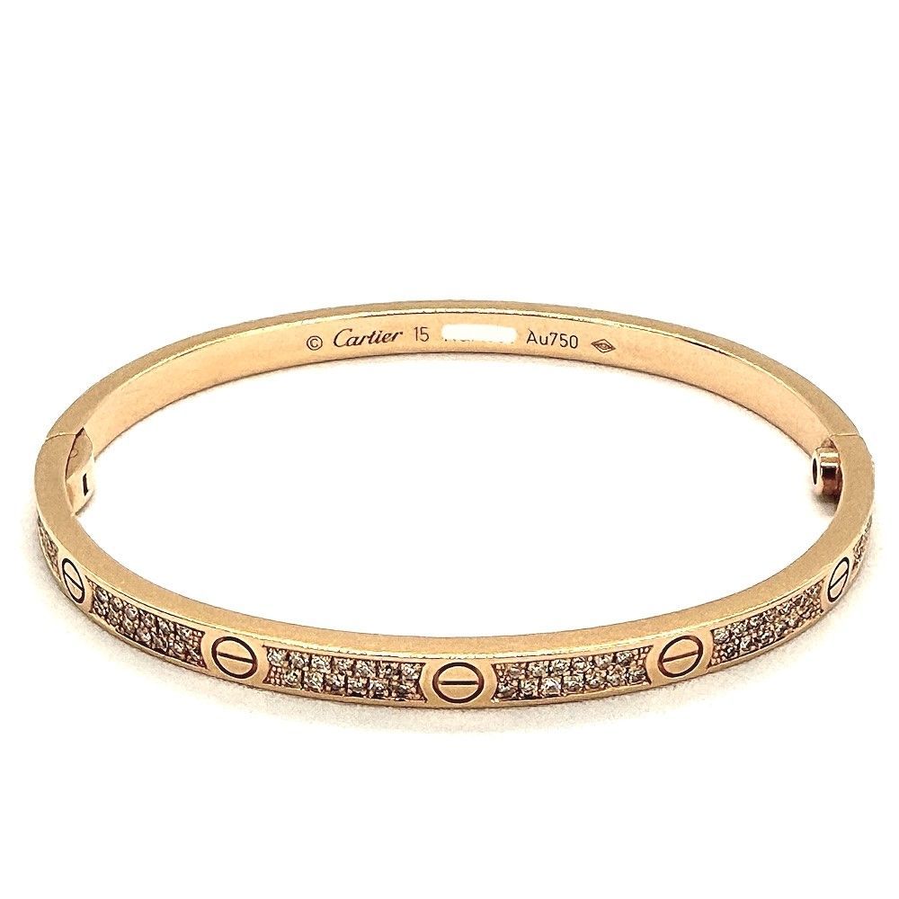 Cartier Bracelet Love Sm K18 Pg Au750 15 Crb6047315