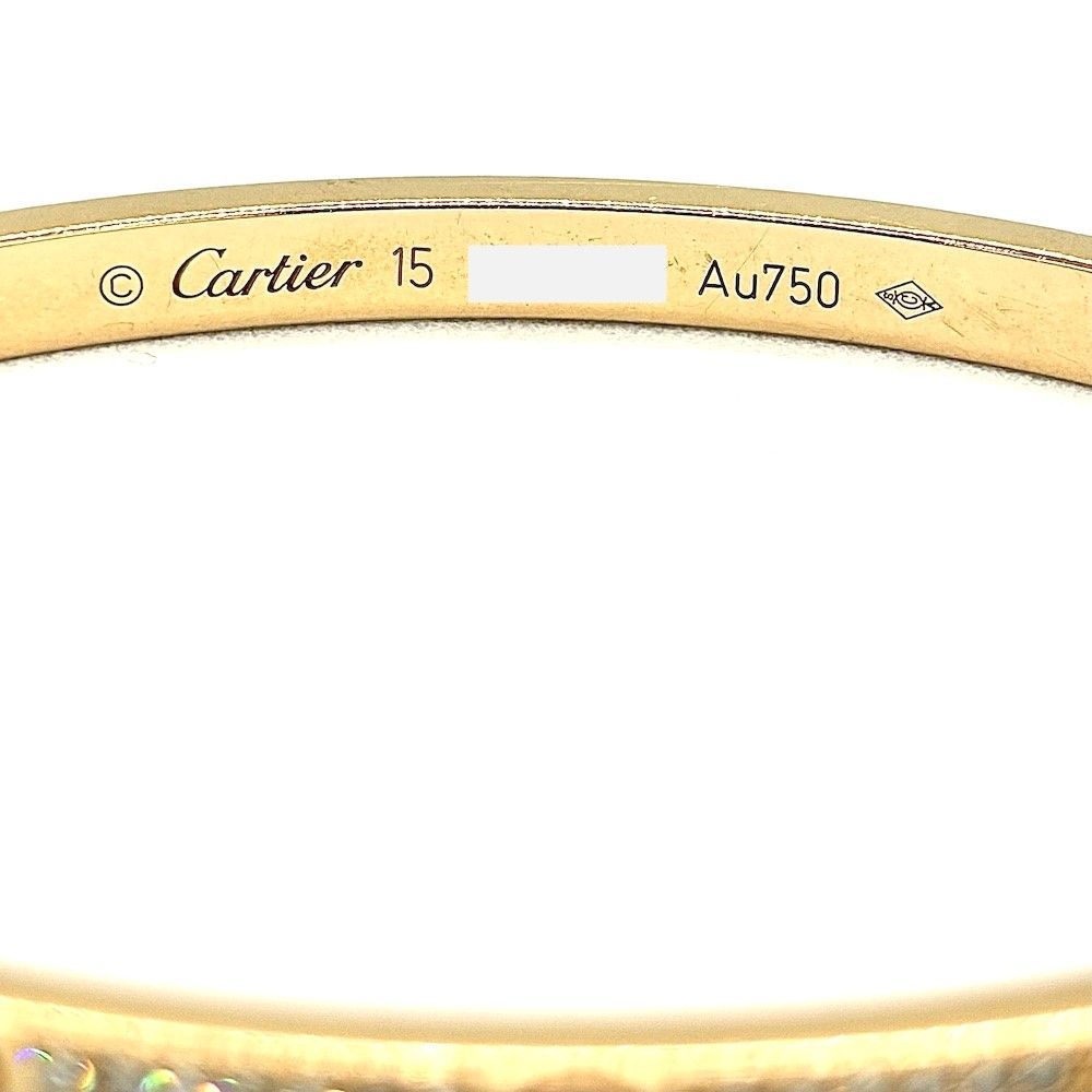 Cartier Bracelet Love Sm K18 Pg Au750 15 Crb6047315