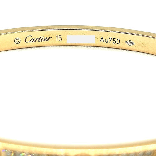 Cartier Bracelet Love Sm K18 Pg Au750 15 Crb6047315