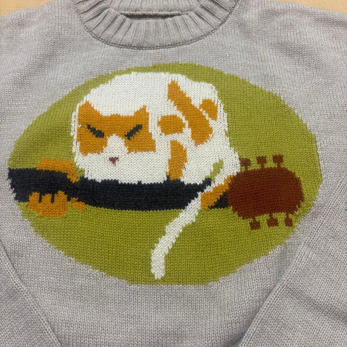 Kapital Sweatshirts 22Aw 7G Fat Cat 3