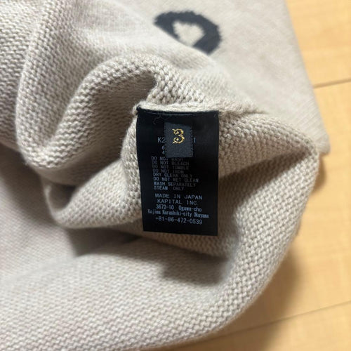 Kapital Sweatshirts 22Aw 7G Fat Cat 3