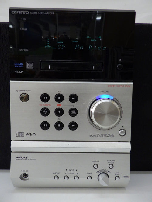 Mini -Component Onkyo Fr-B8 Cd/Md D-B8