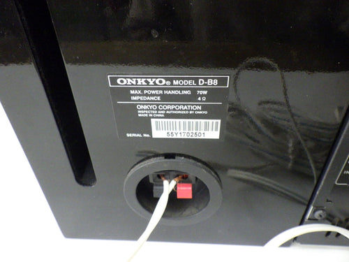 Mini -Component Onkyo Fr-B8 Cd/Md D-B8