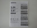 Mini -Component Onkyo Fr-B8 Cd/Md D-B8