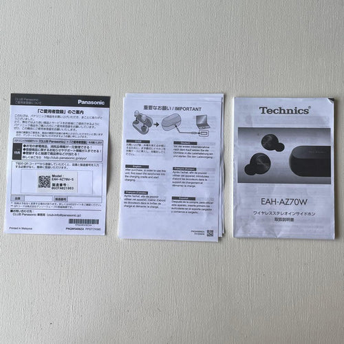 Technics Wireless Earphones Eah-Az70W