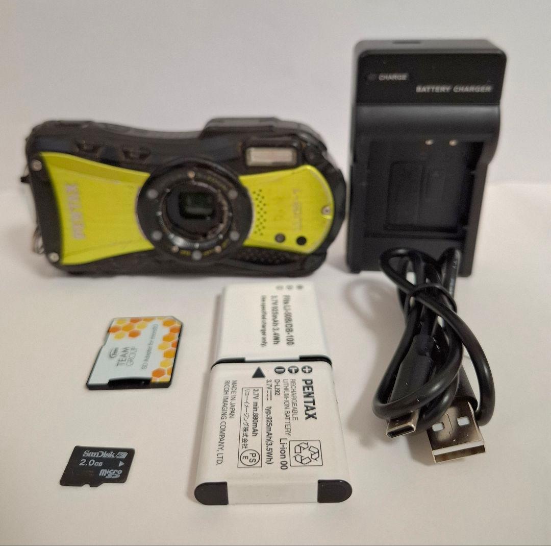 Pentax Compact Digital Camera Optio Wg-1 Gps