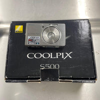 Nikon Compact Digital Cameras Coolpix S500 A-6