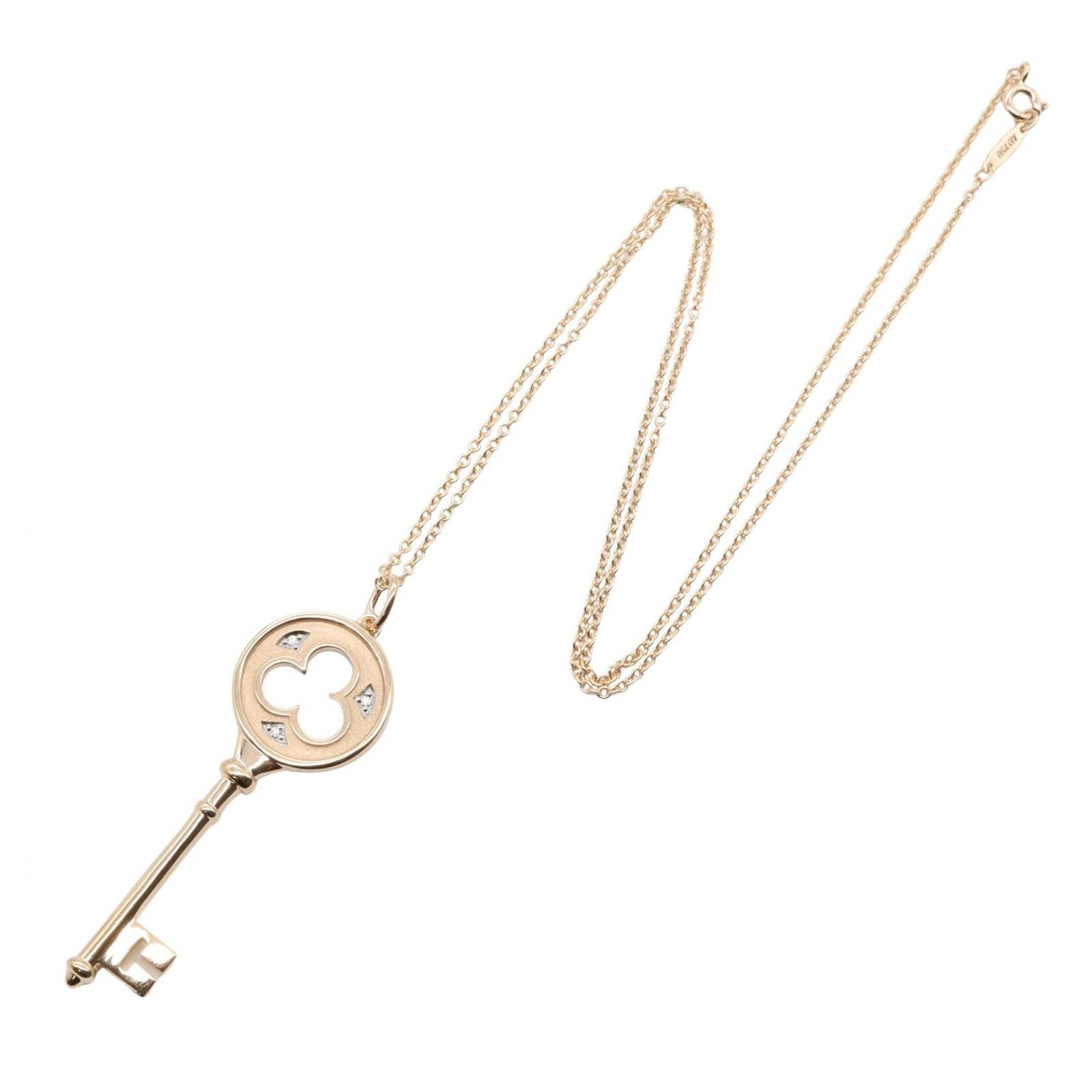 Tiffany Necklace Co 3Pd 45.5 K18Pg