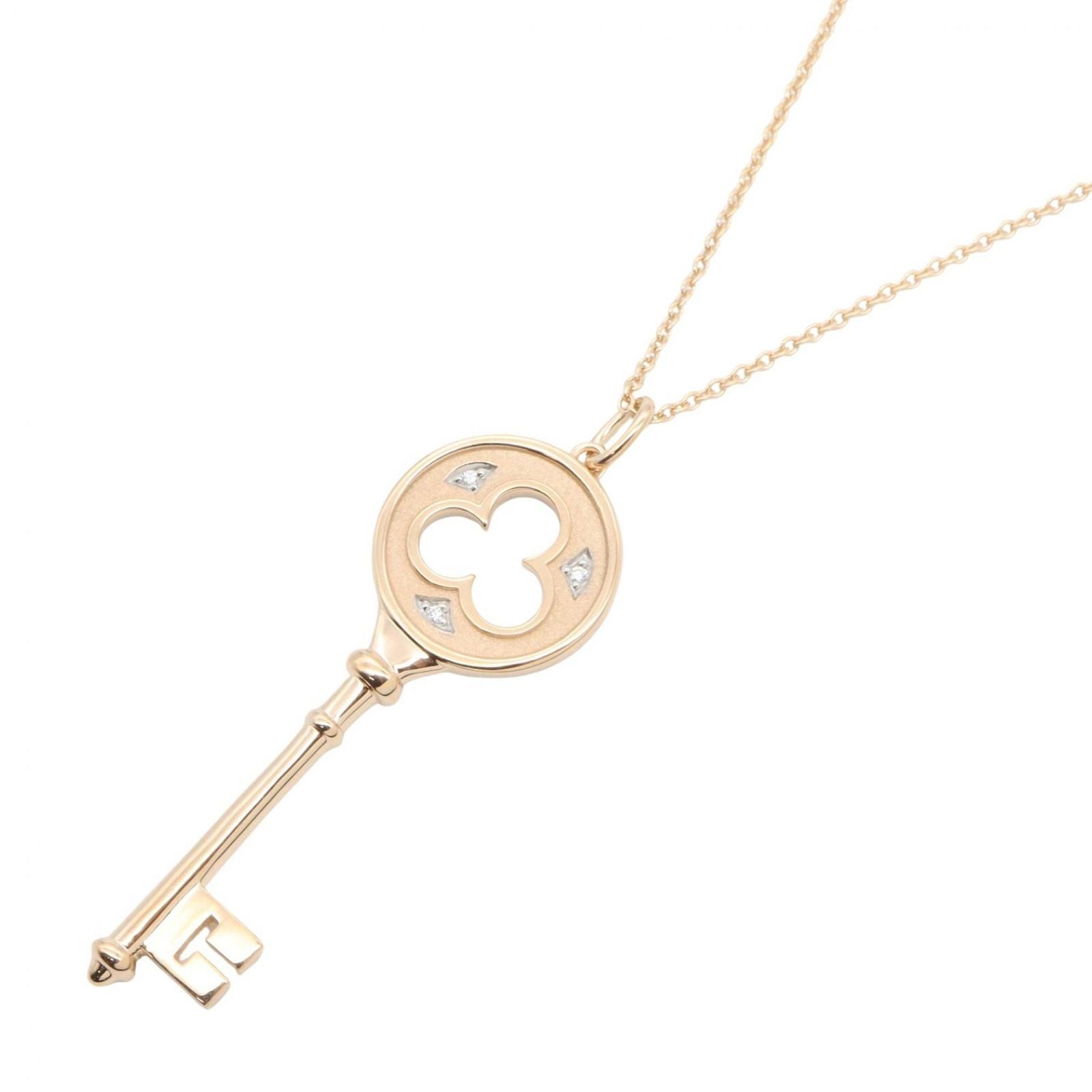 Tiffany Necklace Co 3Pd 45.5 K18Pg