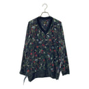 Others Needles L/S V Neck Tee-Poly Twill Sateen Xs