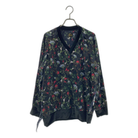 Others Needles L/S V Neck Tee-Poly Twill Sateen Xs