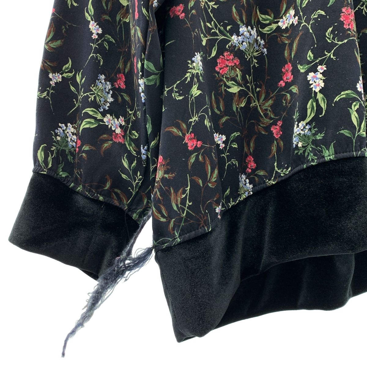 Others Needles L/S V Neck Tee-Poly Twill Sateen Xs