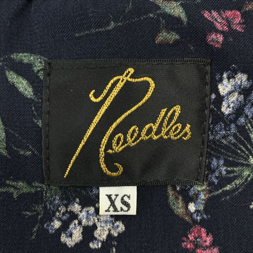 Others Needles L/S V Neck Tee-Poly Twill Sateen Xs