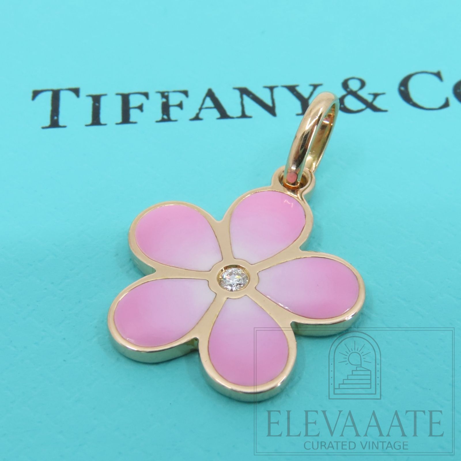 Tiffany Necklace Tiffany&Co. 1P 750 K18 To793