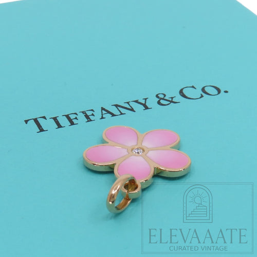 Tiffany Necklace Tiffany&Co. 1P 750 K18 To793