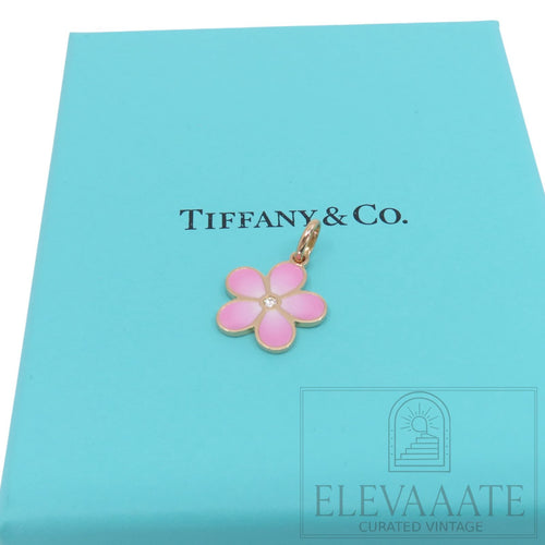 Tiffany Necklace Tiffany&Co. 1P 750 K18 To793
