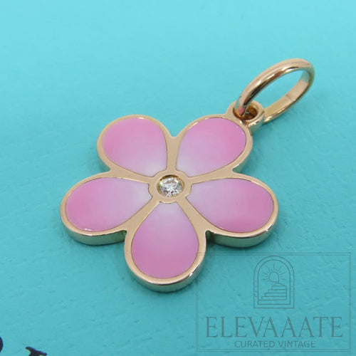 Tiffany Necklace Tiffany&Co. 1P 750 K18 To793