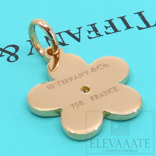 Tiffany Necklace Tiffany&Co. 1P 750 K18 To793