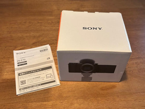 Sony Mirrorless Interchangeable Lens Cameras Sd Zv-E10