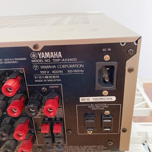 Av Amplifiers Yamaha Dsp-Ax2400N