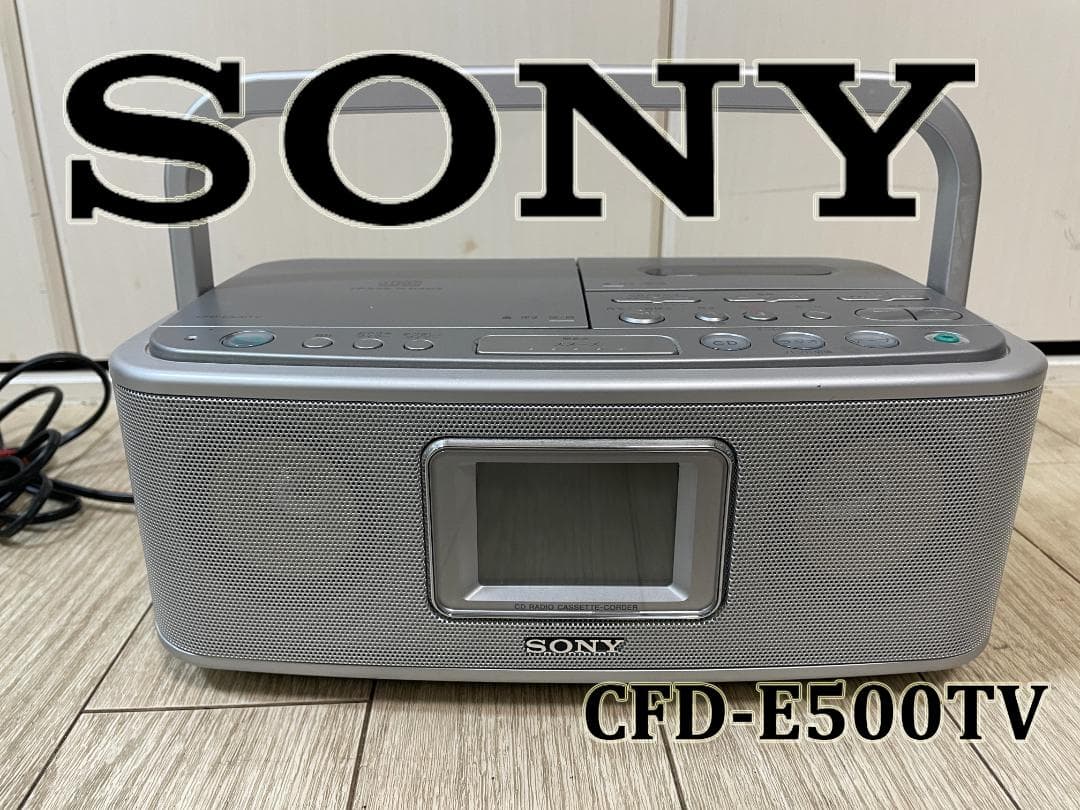 Sony Cd, Md Cassette Decks Cfd-E500Tv