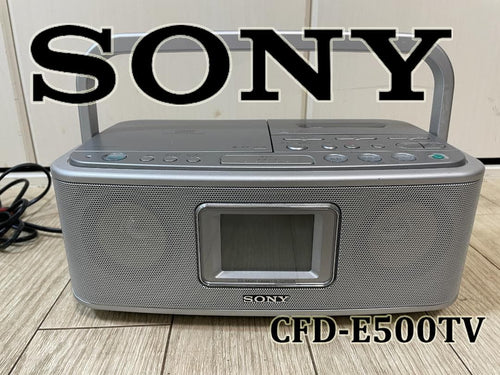 Sony Cd, Md Cassette Decks Cfd-E500Tv