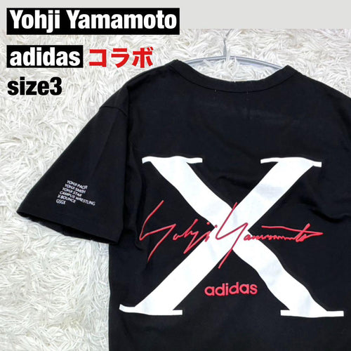 Y-3 T-Shirts Yohji Yamamoto Adidas Size3