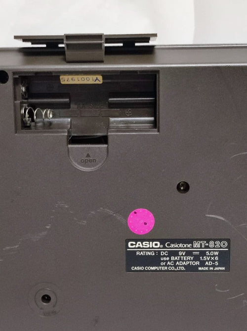 Casio Keyboard Electronic Piano Mt-820 Rom Pack Ro-121N