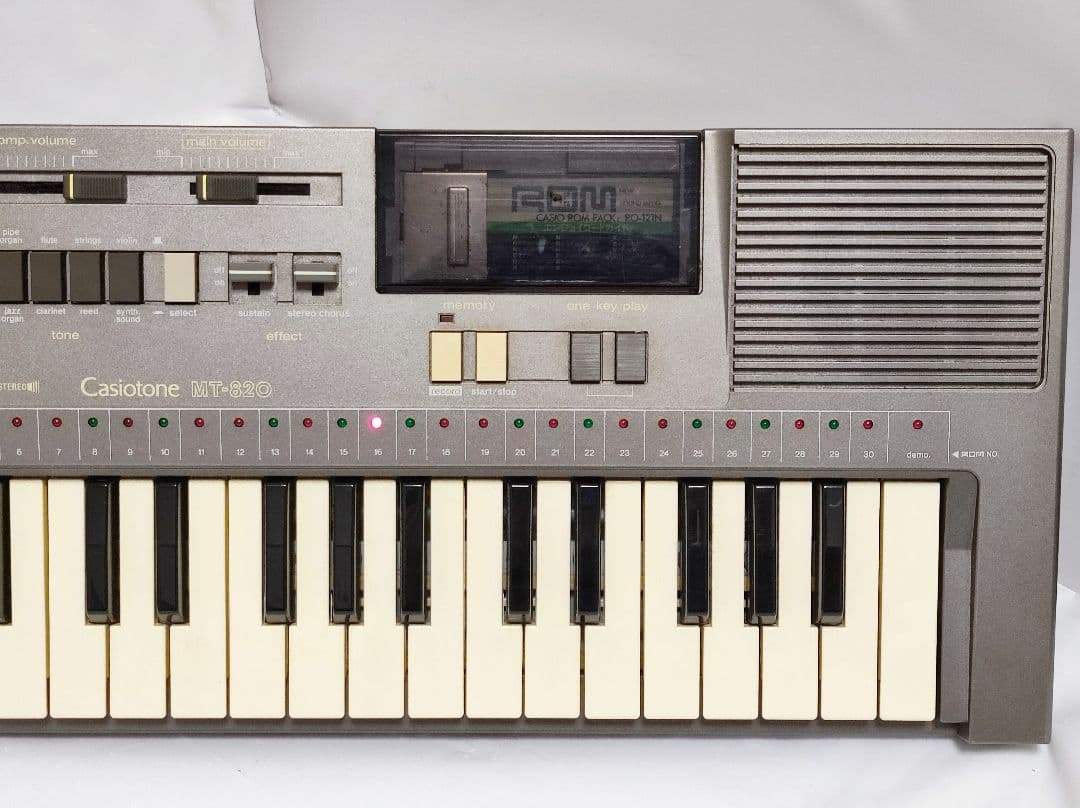 Casio Keyboard Electronic Piano Mt-820 Rom Pack Ro-121N