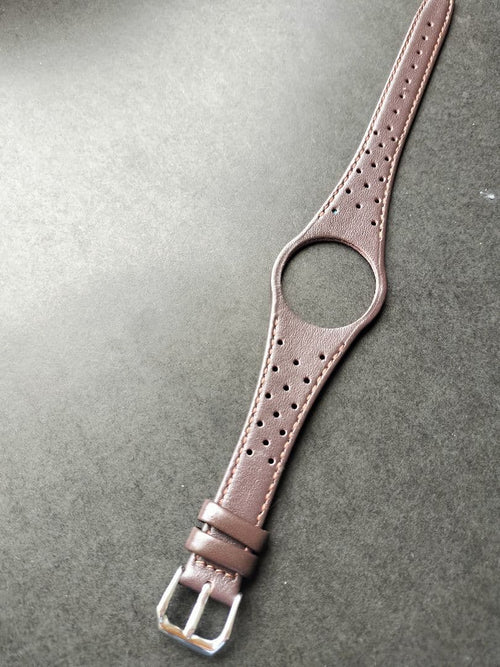 Omega Leather Belt