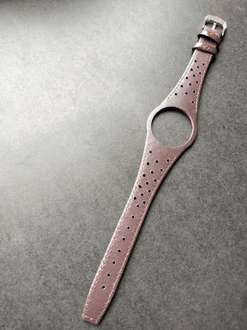 Omega Leather Belt