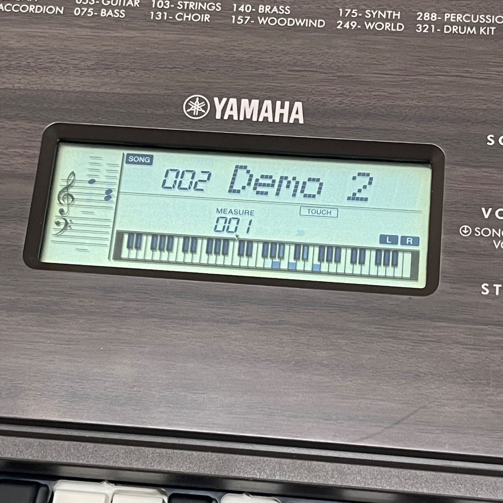 Yamaha Keyboard Electronic Piano Npa 2019 Psr-E360Dw