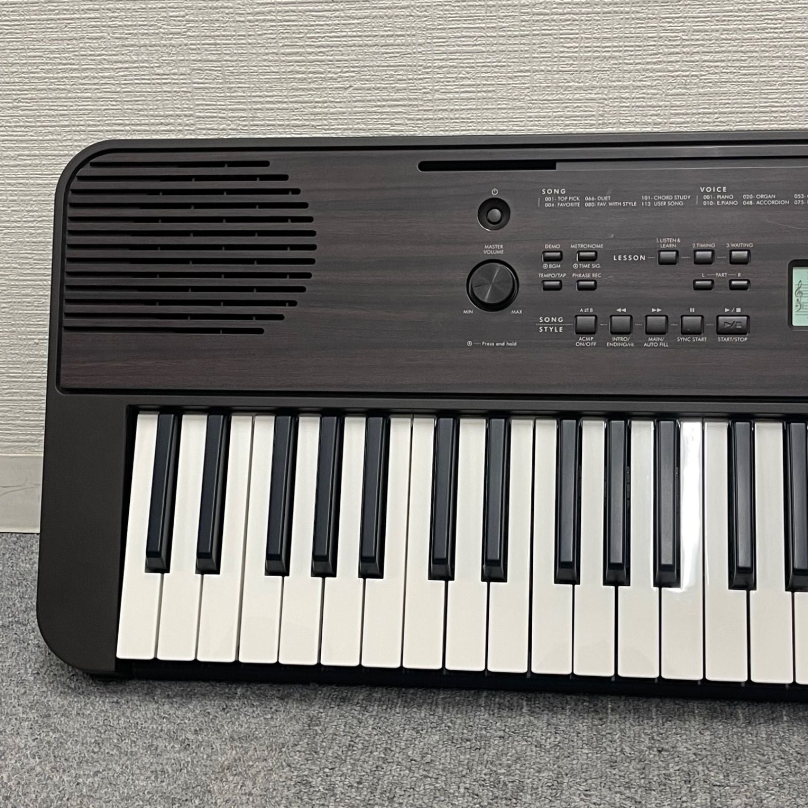 Yamaha Keyboard Electronic Piano Npa 2019 Psr-E360Dw