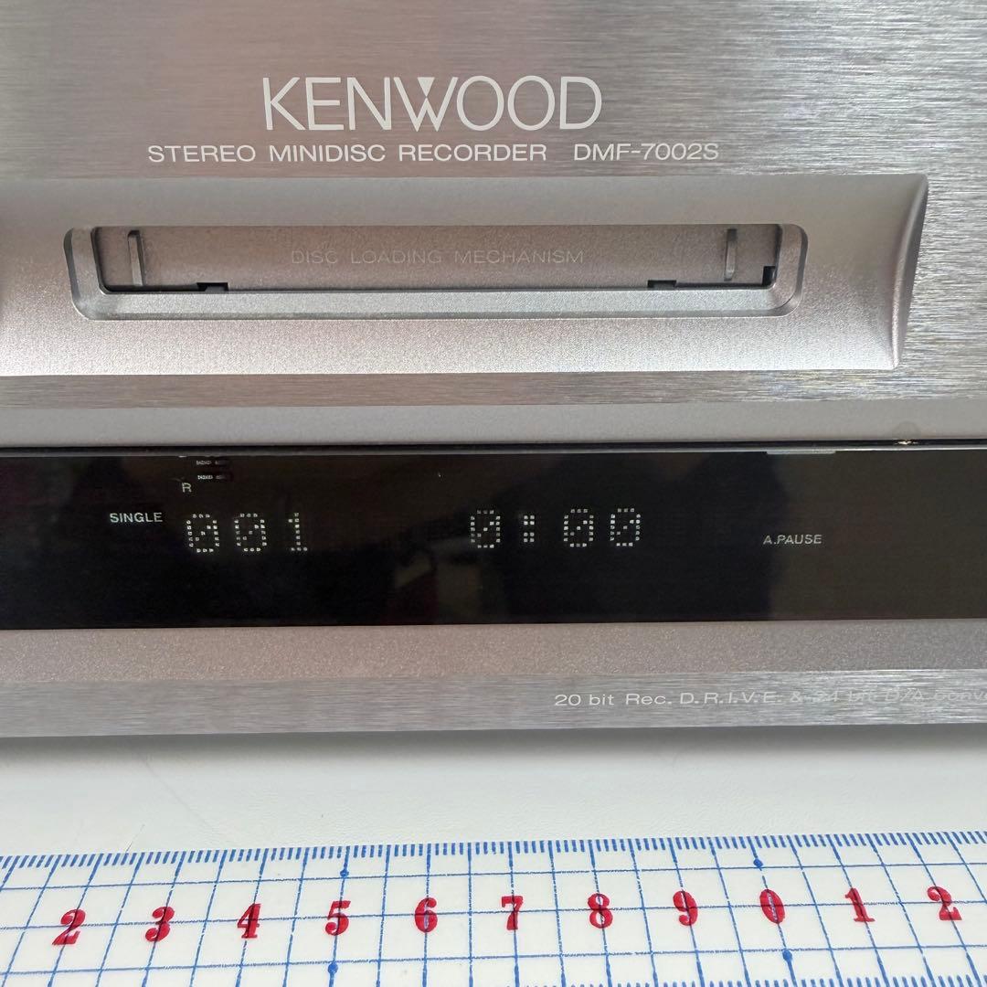 Kenwood Cd Md Cassette Deck Dmf-7002S